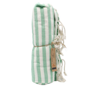 Puuvillane rannalina -roheline-