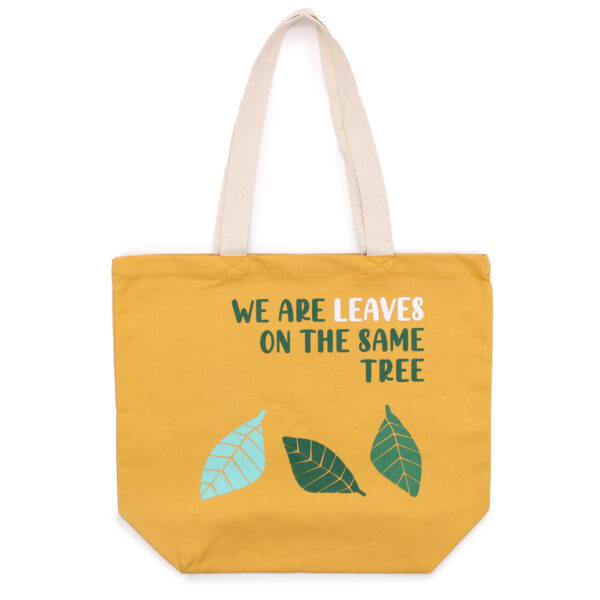 Puuvillane kott "We Are Leaves" - Image 5
