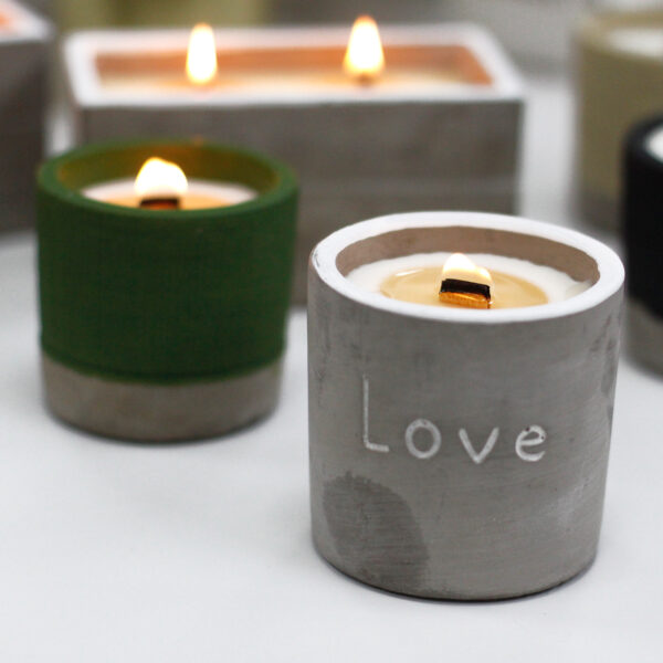 Sojavahast lõhnaküünal Love - Image 3