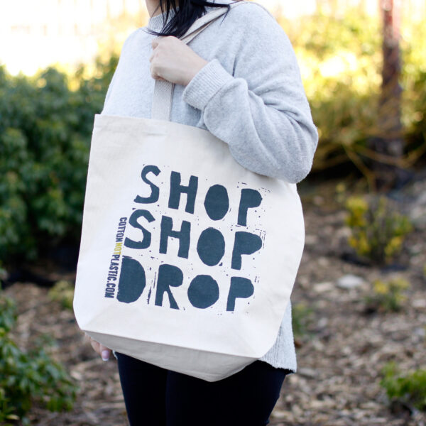 Puuvillane kott "Shop Shop Drop" - Image 4