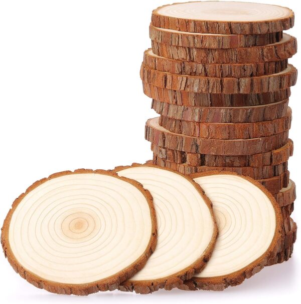 Naturaalsest puidust klaasialused (sobivad ka DIY projektideks)