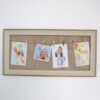 "Tee ise" fotoraam 4 fotoga -Natural jute-