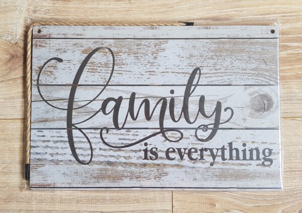 Dekoratiivne silt "Family"