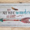 Dekoratiivne silt "Wander"