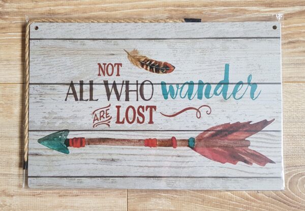 Dekoratiivne silt "Wander"