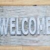 Dekoratiivne silt "Welcome"4