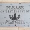Dekoratiivne silt "Cats"3