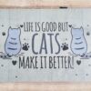 Dekoratiivne silt "Cats"2
