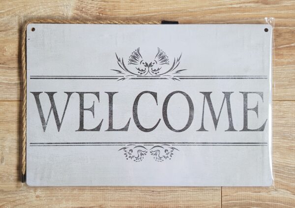 Dekoratiivne silt "Welcome"6