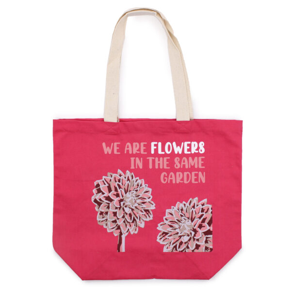 Puuvillane kott "We Are Flowers" - Image 5