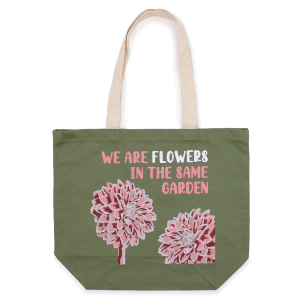 Puuvillane kott "We Are Flowers" - Image 6