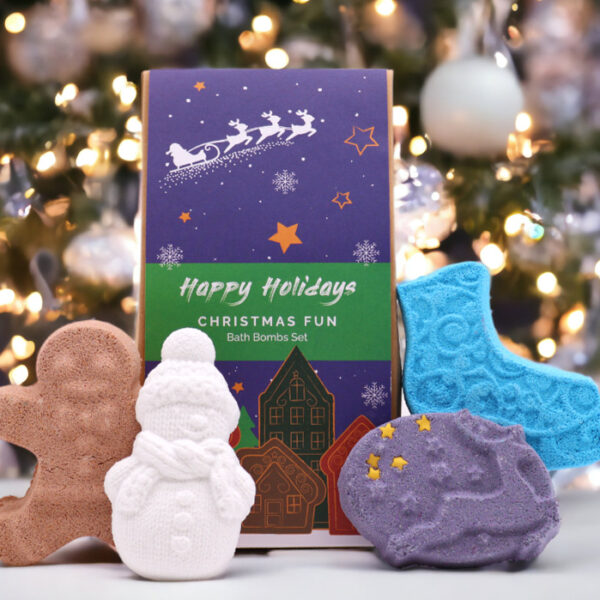 Jõuluteemaline vannipommide komplekt - Christmas Fun