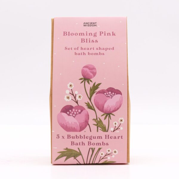 Südamekujuliste vannipommide komplekt - Blooming Pink Bliss - Image 4