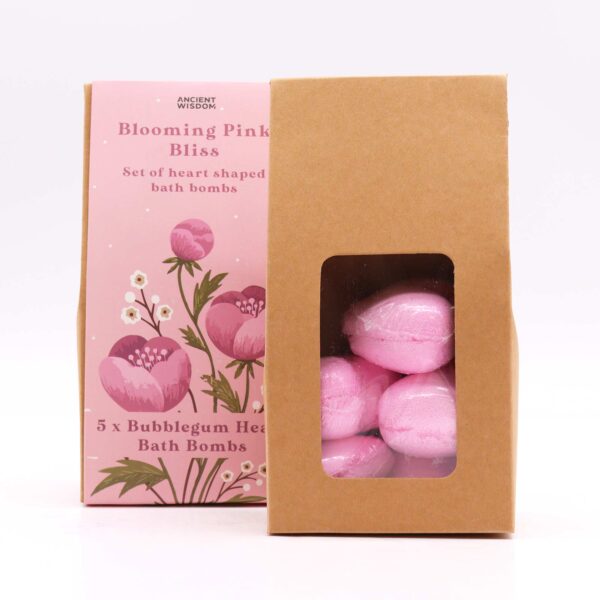 Südamekujuliste vannipommide komplekt - Blooming Pink Bliss - Image 3