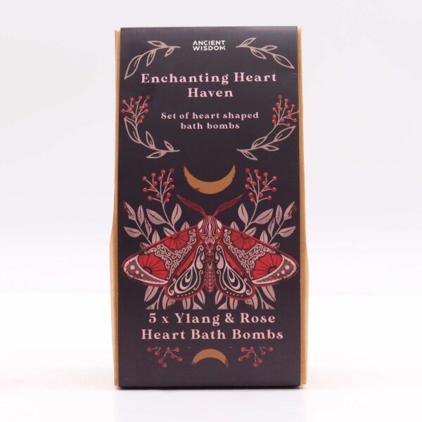 Südamekujuliste vannipommide komplekt - Enchanting Heart Heaven - Image 4